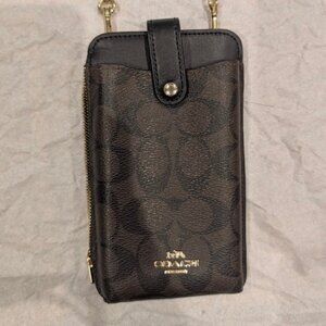 Coach crossbody phone case